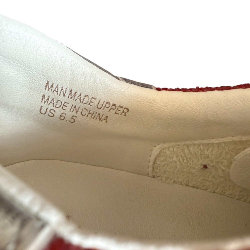 Mi.iM Skylar Rubber Sole Lace-up Glitter Leather Star Sneakers Women’s Size 6.5 - Picture 8 of 10